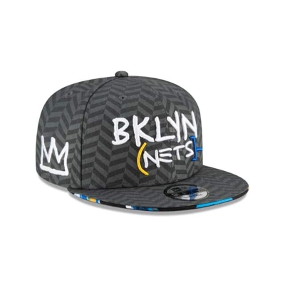 Brooklyn Nets Gorra | New Era NBA City Edition 9fifty Snapback Cap Mexico - Grises